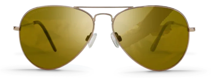 oculos modelo aviador com lentes night drive