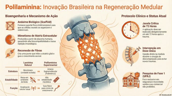 infográfico da polilalamina
