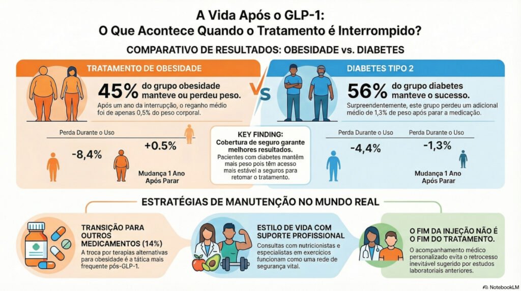 infográfico da parada com o GLP-1