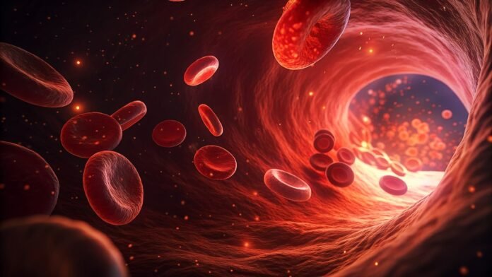 arte de vasos sanguíneos