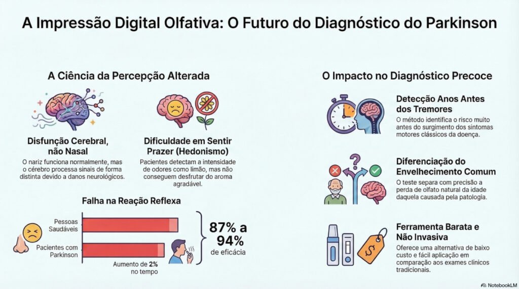 Infográfico do olfato