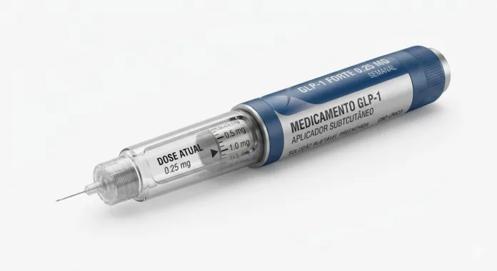 Caneta de aplicação GLP-1