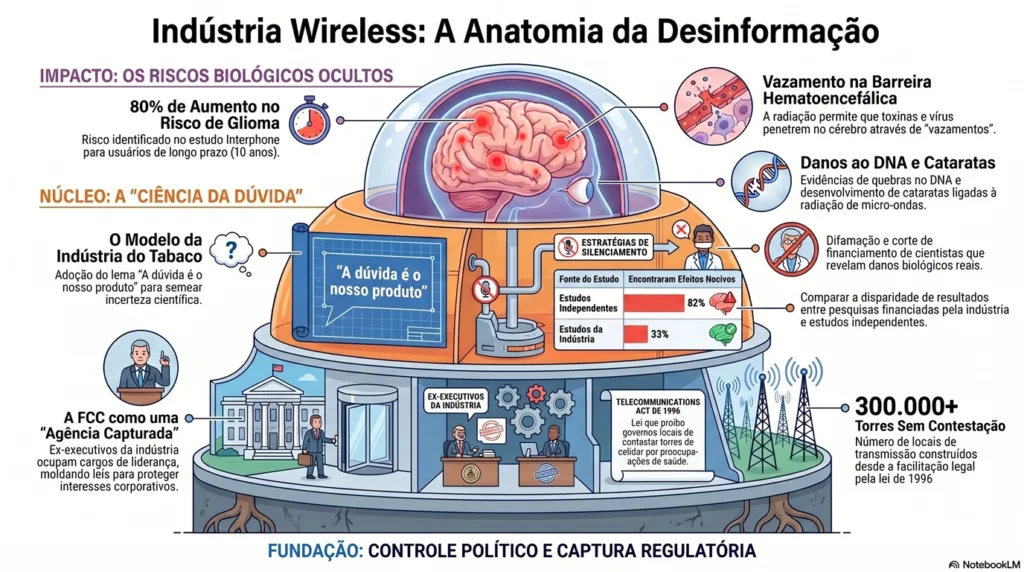 infográfico de danos WiFi