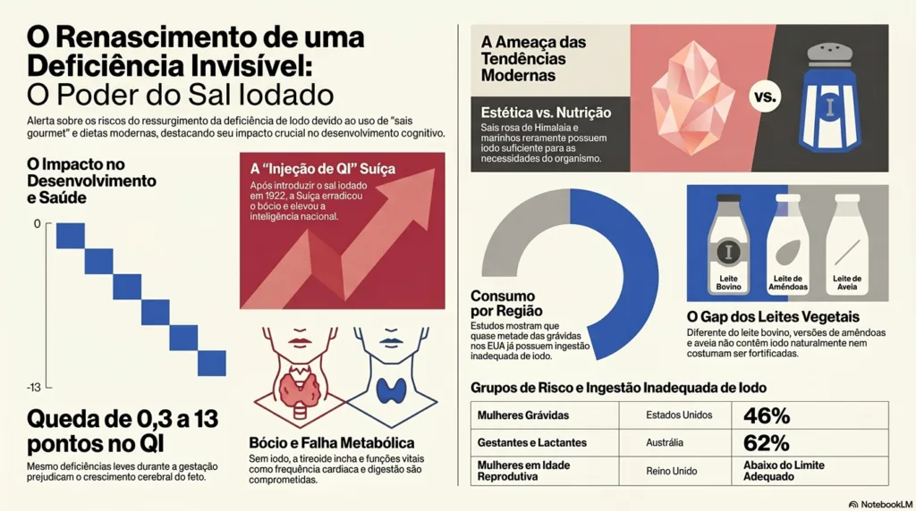 Infográfico do sal iodado