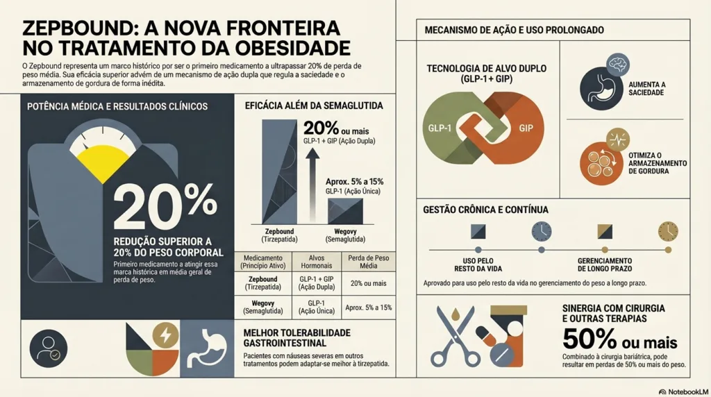 Infográfico da Tirzepatida 2