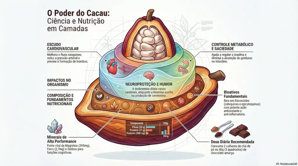 infográfico do cacau