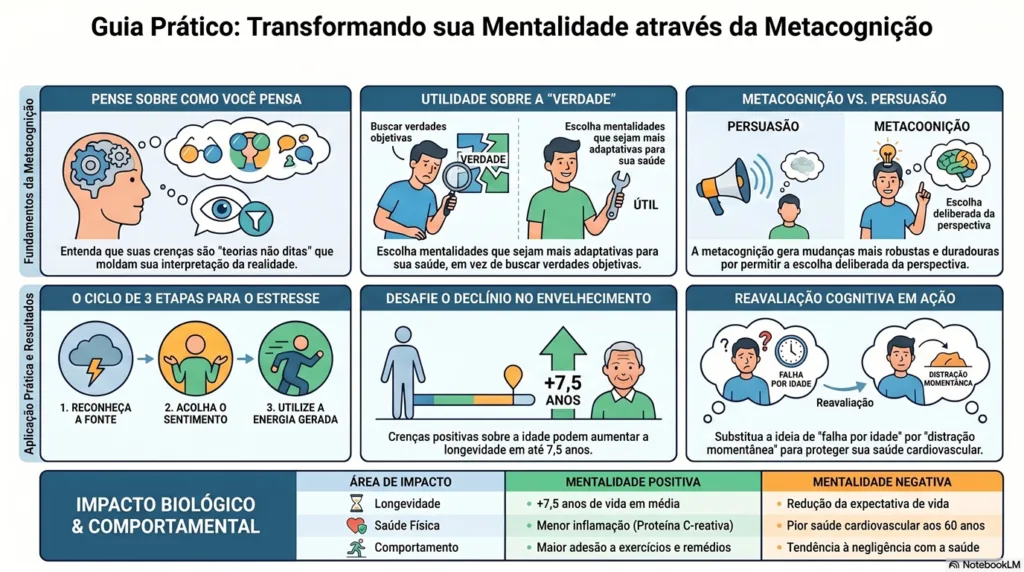 Infográfico da Metacognição