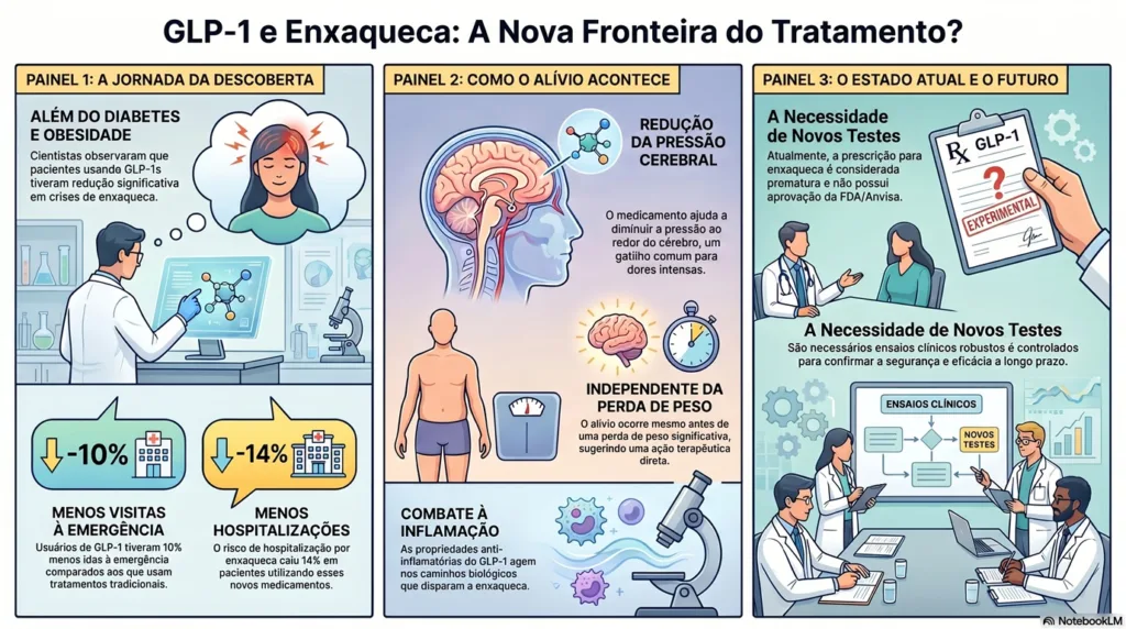 Infografico GLP-1 x ENXAQUECA.