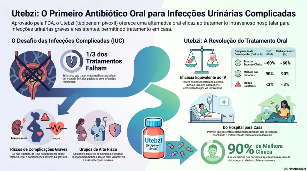 Infográfico do novo medicamento
