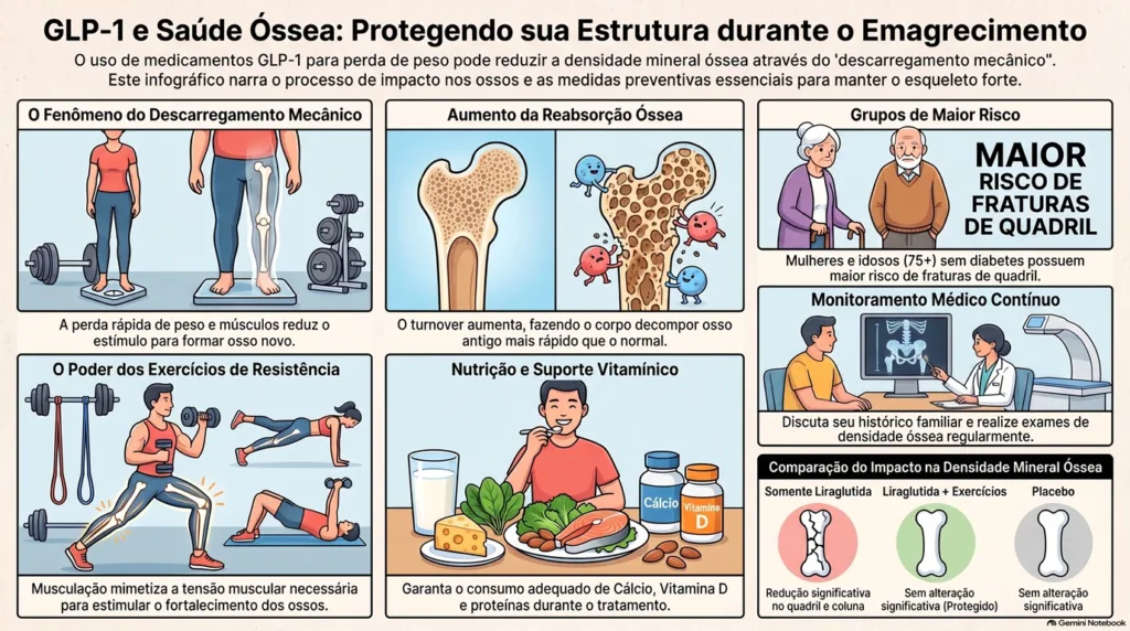 INFOGRÁFICO SOBRE SAÚDE OSSEA.