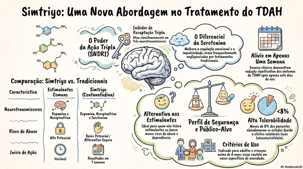 Infográfico sobre o medicamento Simtriyo.