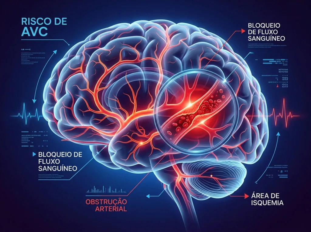 ilustração de um cérebro humano