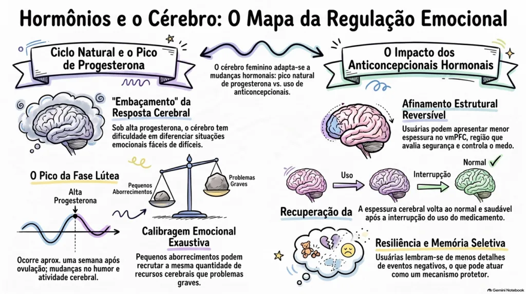 Infográfico dos sintomas da menopausa