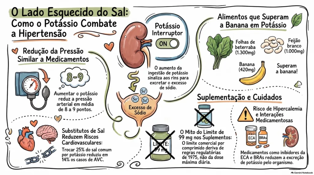 infográfico potassio